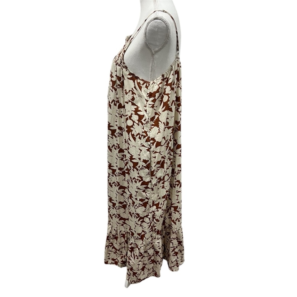 Universal Thread Cream And Rust Maxi Sundress - image 4